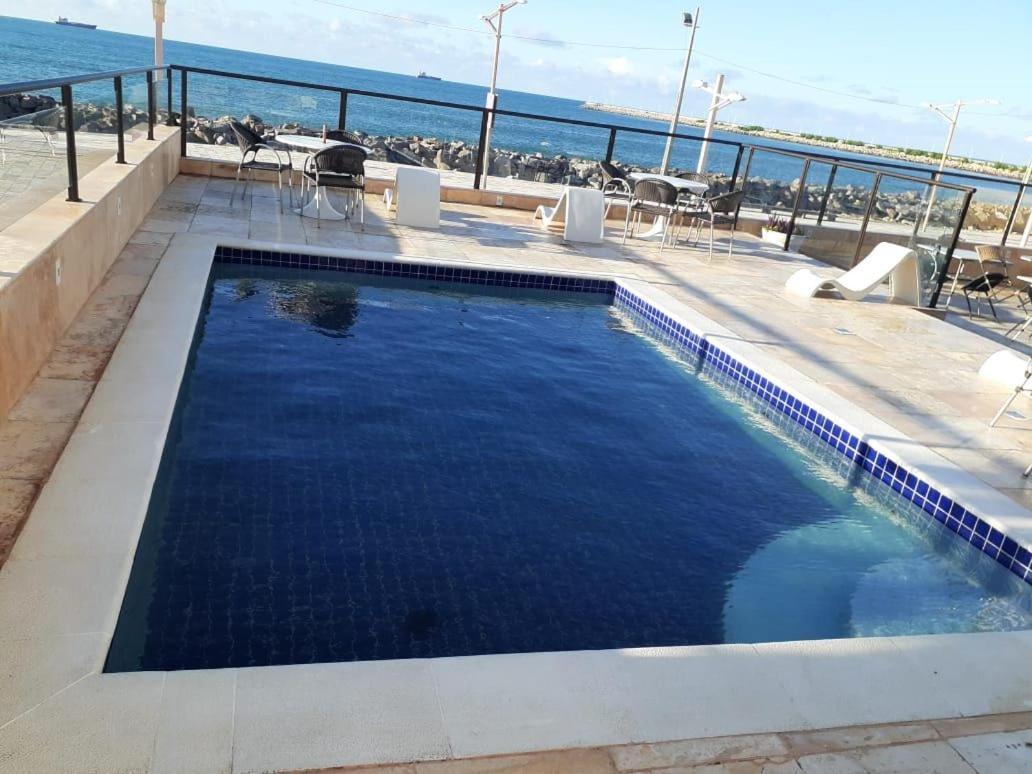 804 Lindo Flat Mobiliado Com Vista Lateral Mar Na Praia De Iracema Apartment Fortaleza  Bagian luar foto